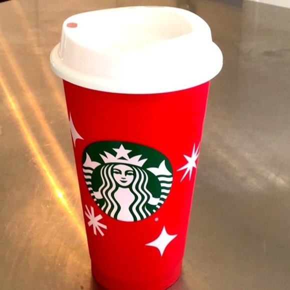 💝New💝 Starbucks 2022 Holiday 25 years Limited Edition Reusable Cups with Lids - Picture 1 of 10
